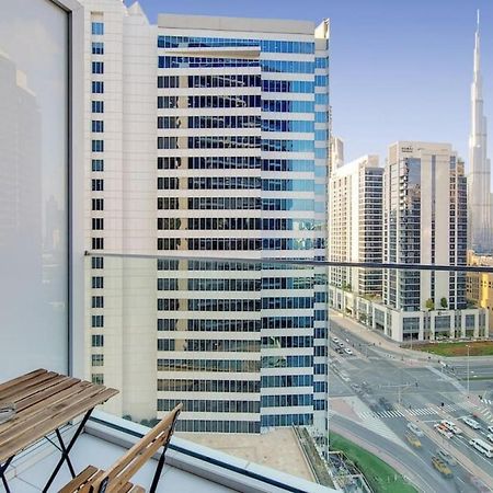 Marquise Square Tower, Business Bay - Bright Studio Dubai Ngoại thất bức ảnh