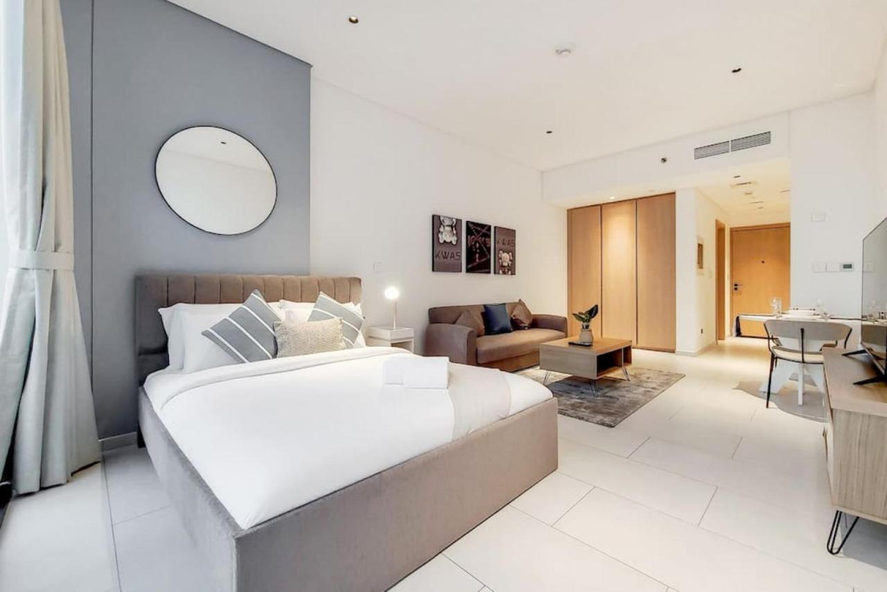 Marquise Square Tower, Business Bay - Bright Studio Dubai Ngoại thất bức ảnh