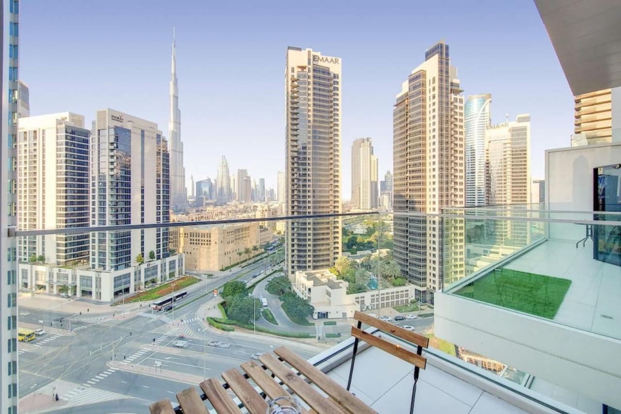 Marquise Square Tower, Business Bay - Bright Studio Dubai Ngoại thất bức ảnh
